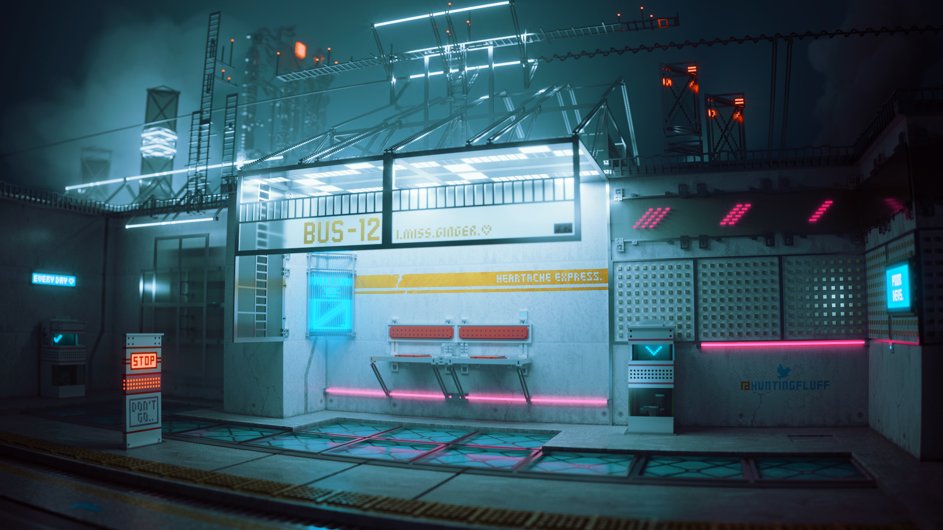 magicavoxel background image